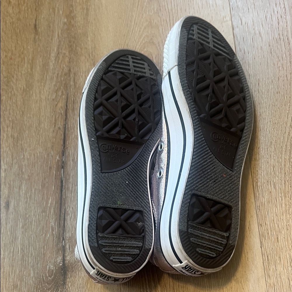 Converse Metallic Pink Sneakers - Picture 2 of 15